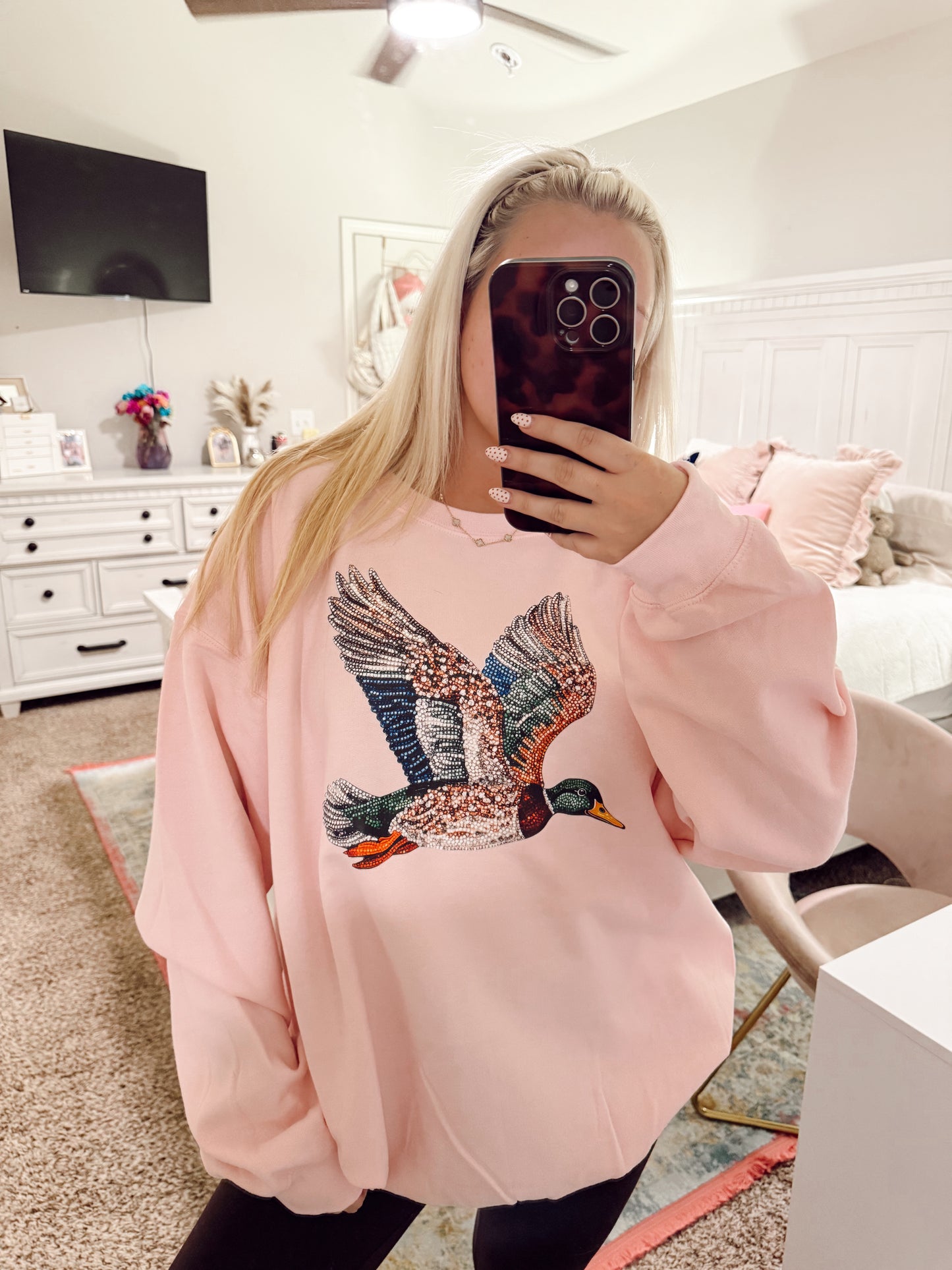 Dazzling Duck sweatshirt