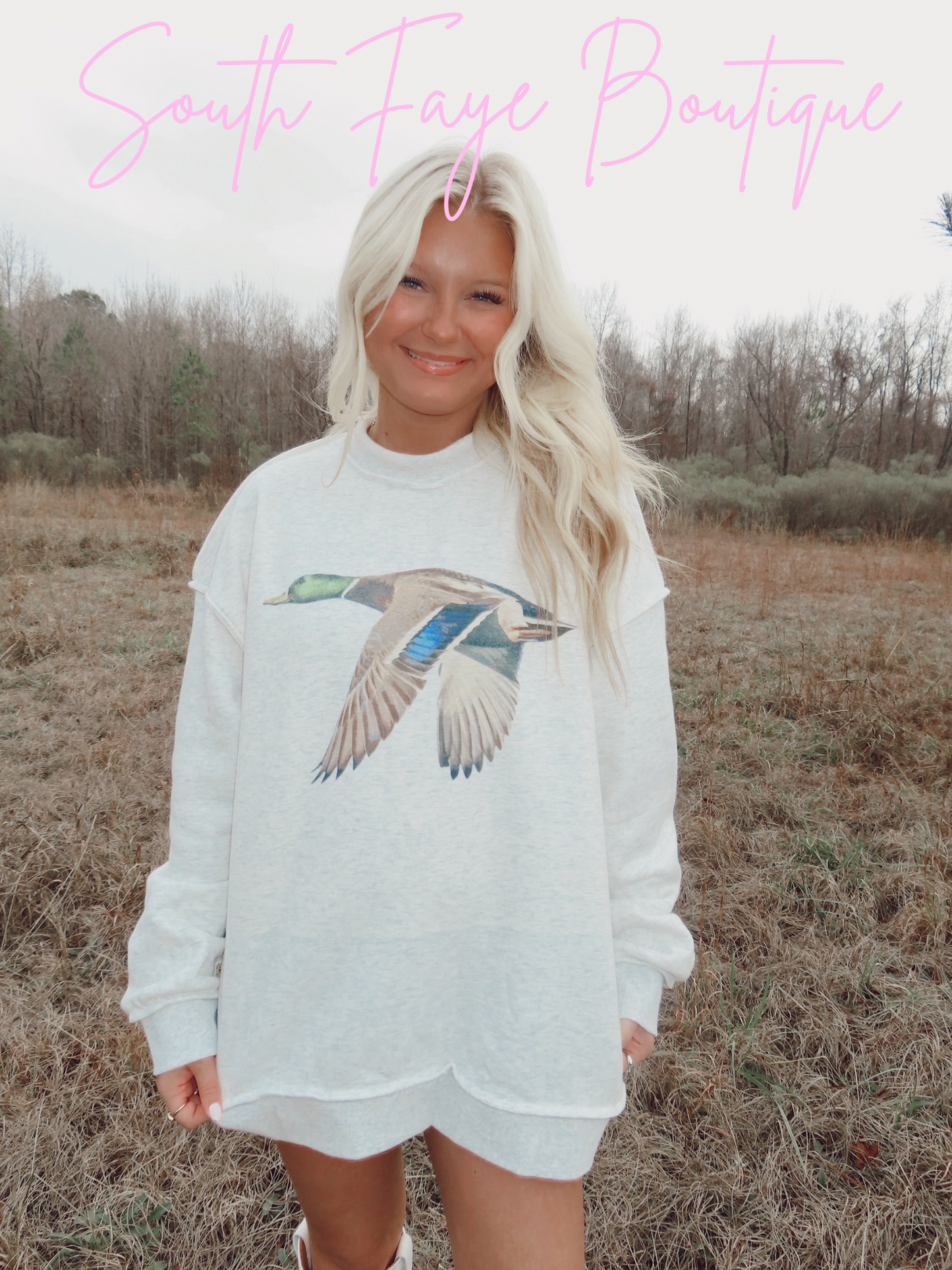Mallard lover mockneck