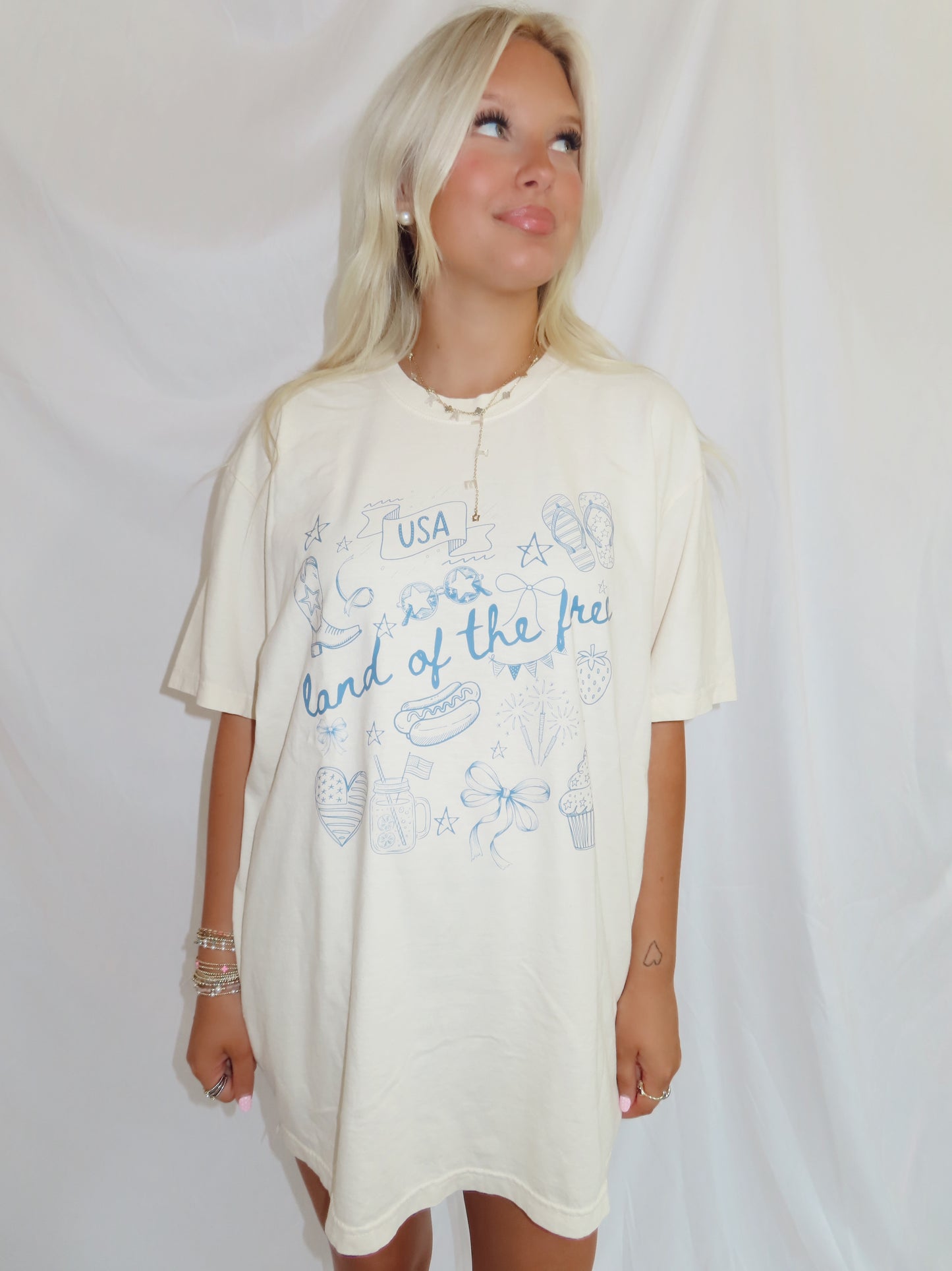 Land of the free tee
