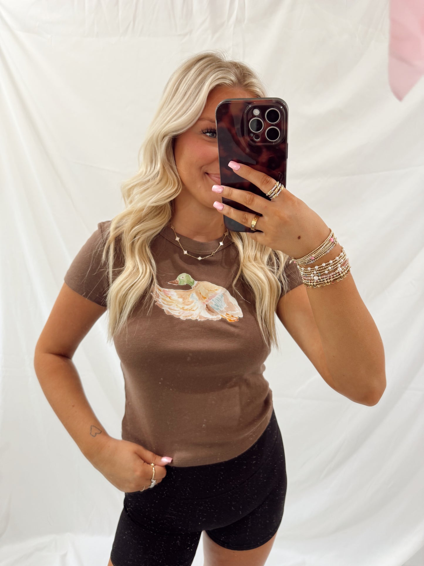 Precious mallard baby tee