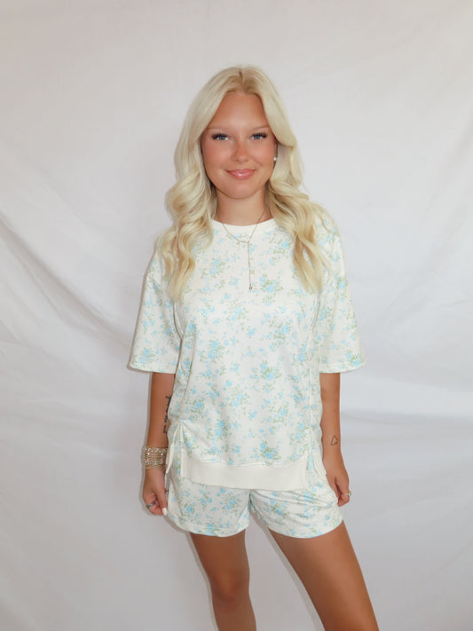 Blue blossom set