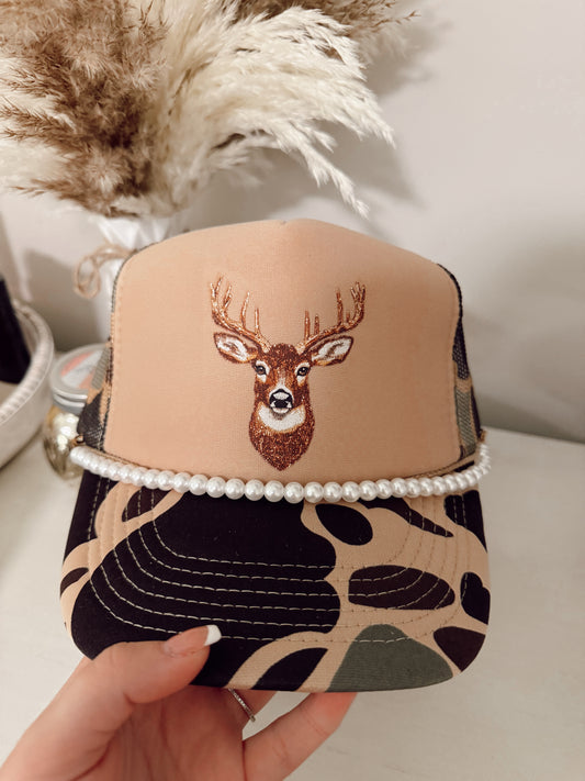 bling buck hat