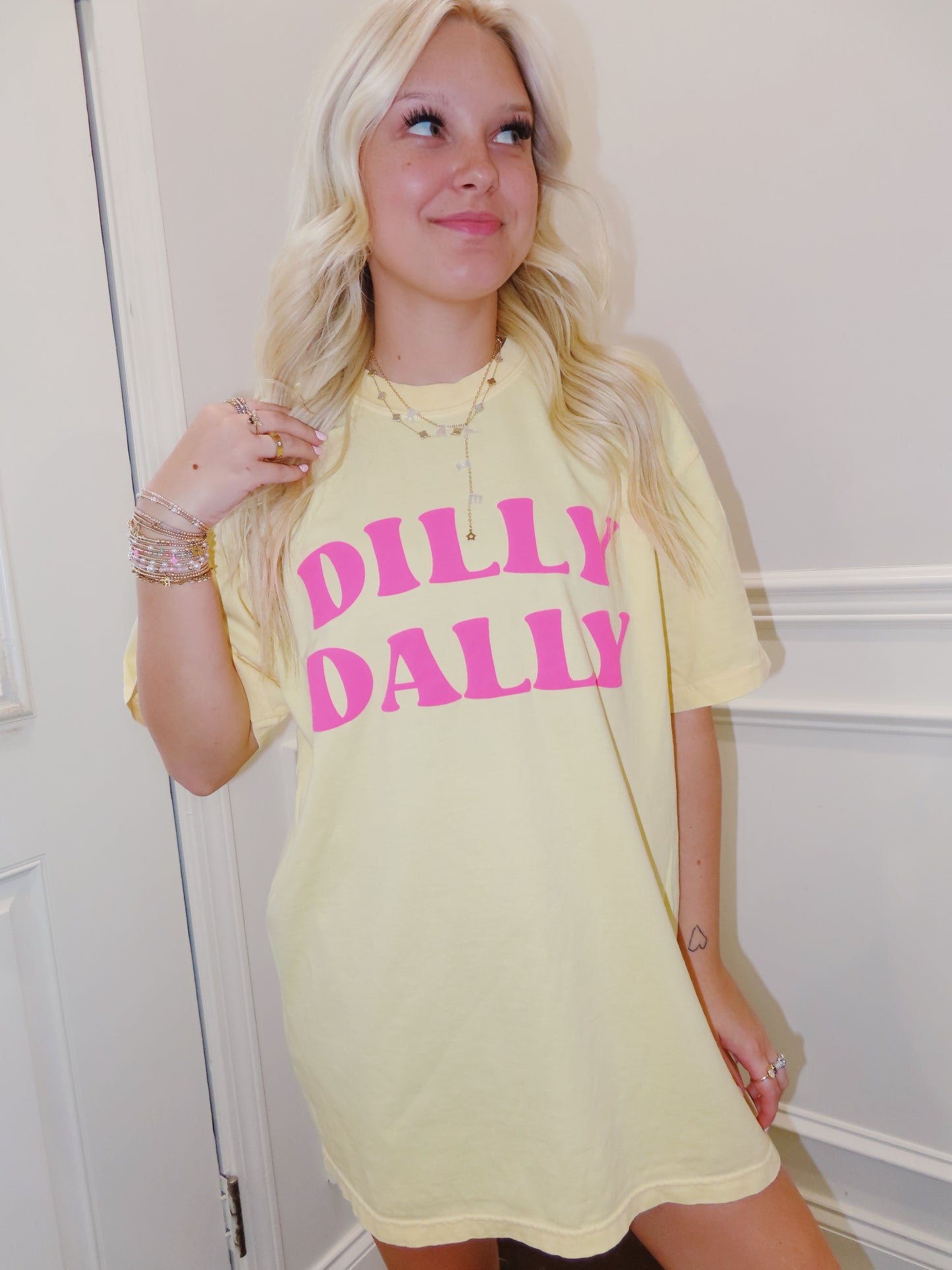 Dilly Dally tee - puff