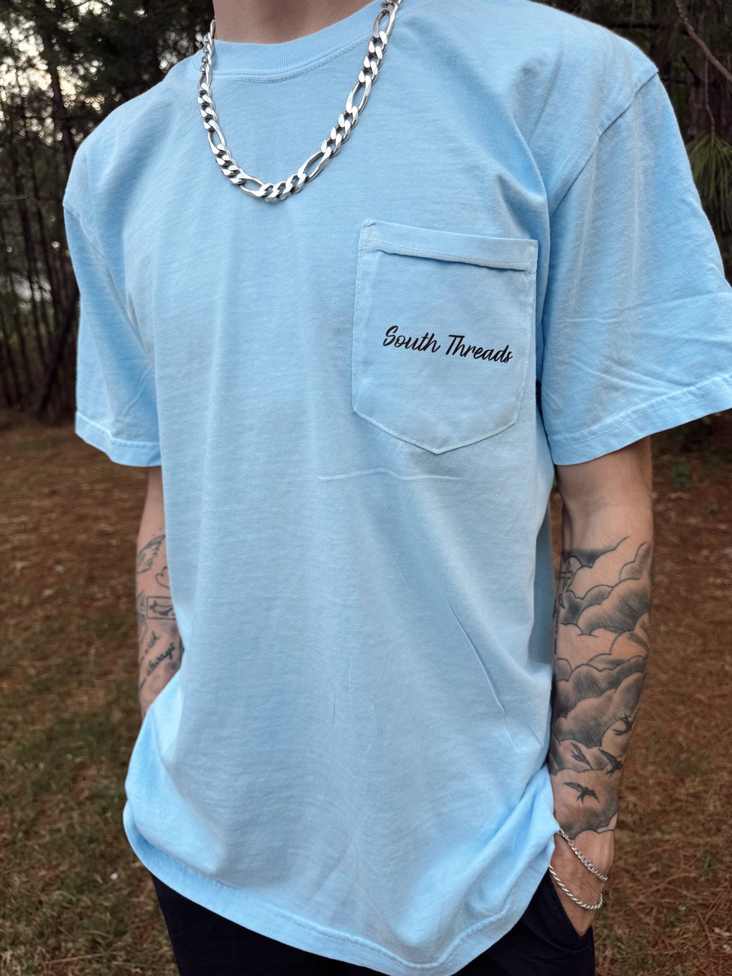 men’s duck boat tee