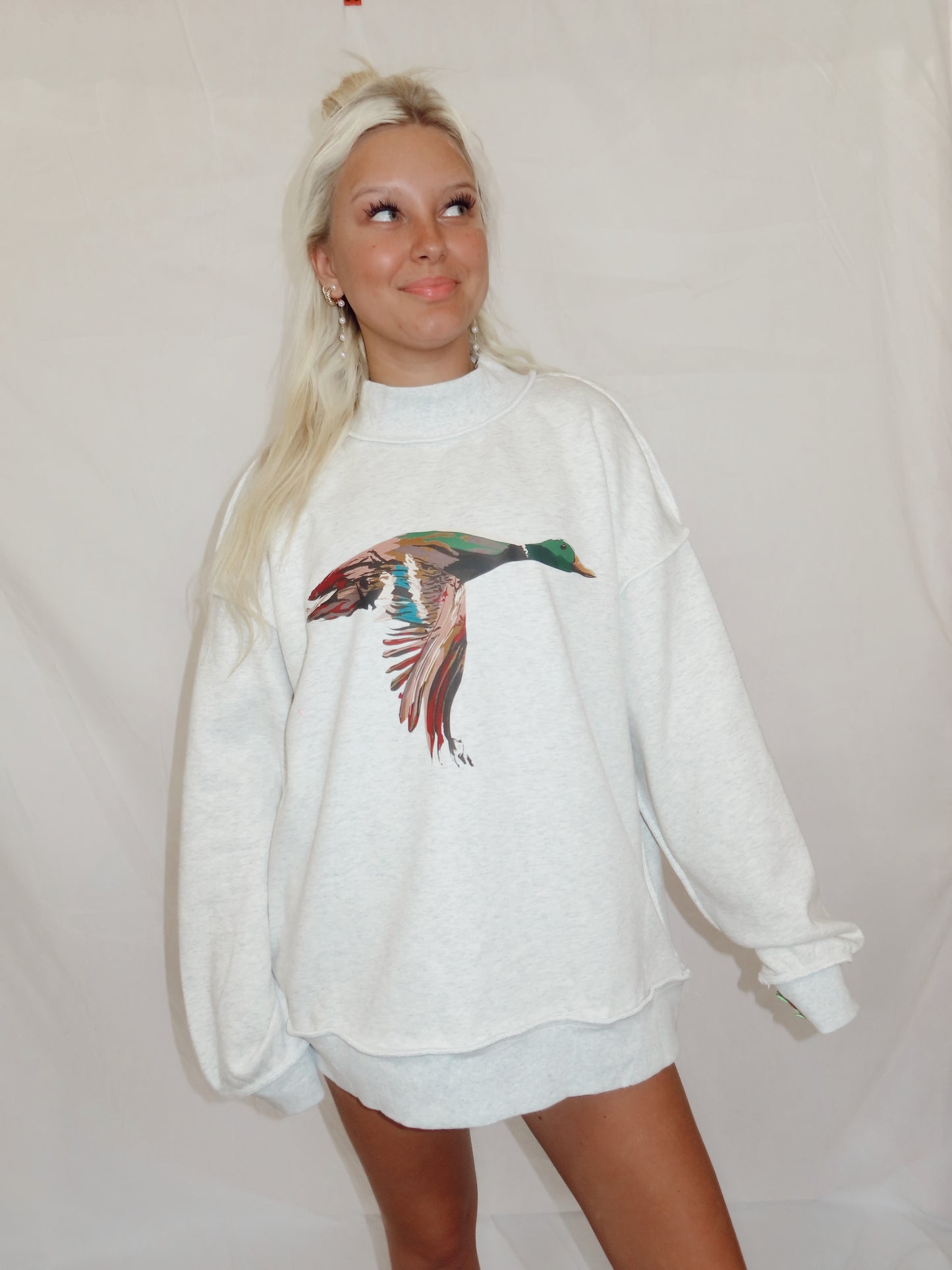 Vintage mallard mockneck