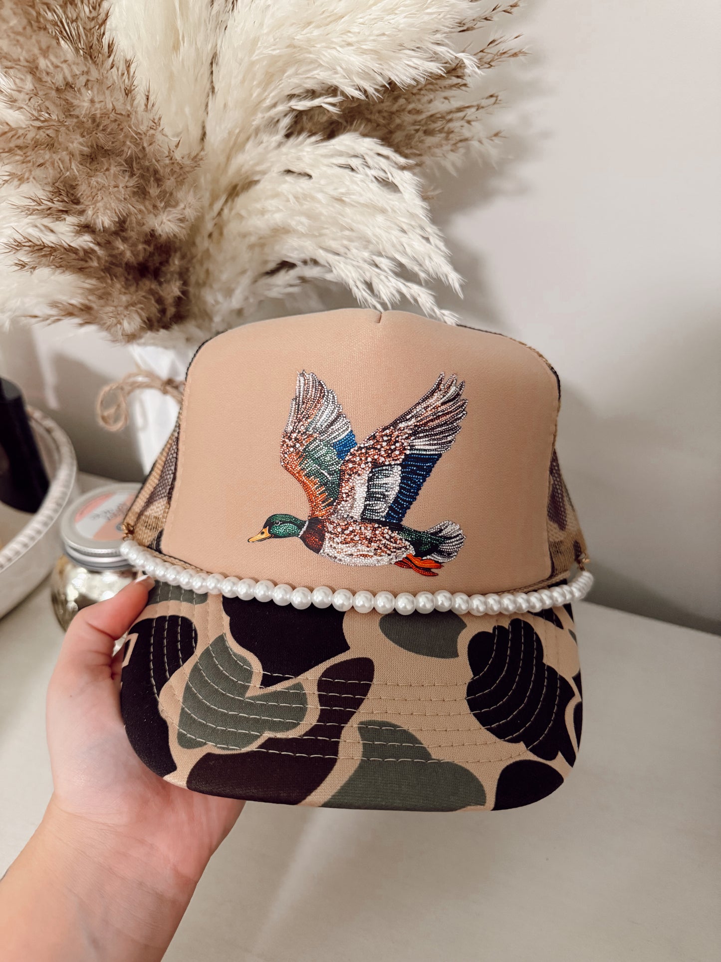dazzling duck hat